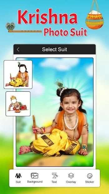 Krishna Photo Suit : Janmashtami Photo Suit 2018 screenshot 5