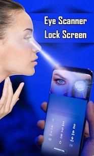 Eye Scanner prank Mobile Locker screenshot 1