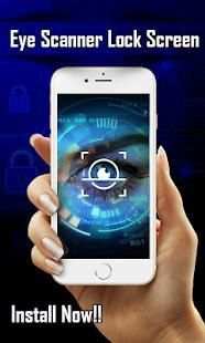 Eye Scanner prank Mobile Locker screenshot 2