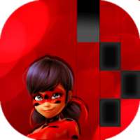Ladybug Piano Tile Game