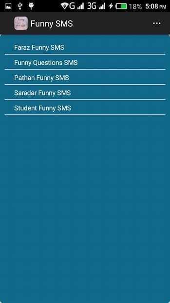 Funny SMS स्क्रीनशॉट 1