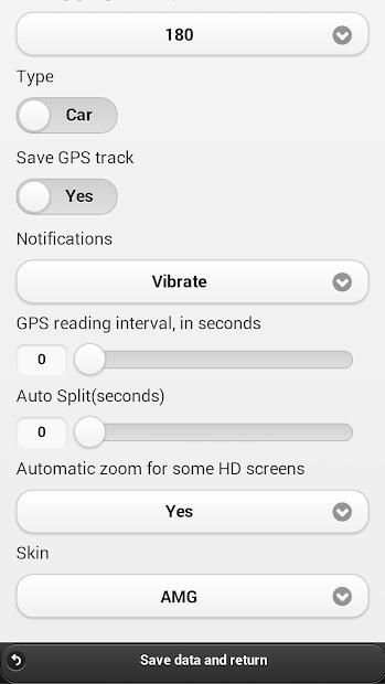 Car Performance Meter, speedometer gauge with gps screenshot 2