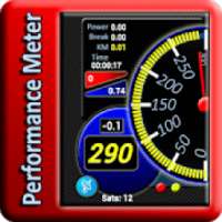 Car Performance Meter, speedometer gauge with gps