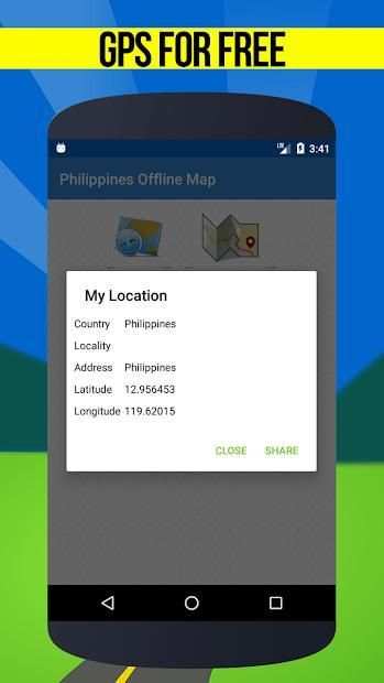 * Maps of Philippines : Offline Map Navigation screenshot 1