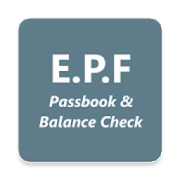 EPF Passbook &amp; Balance Check आइकन