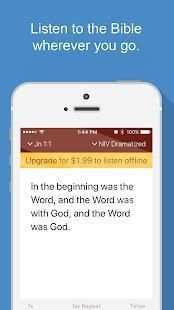 Bible Audio स्क्रीनशॉट 1