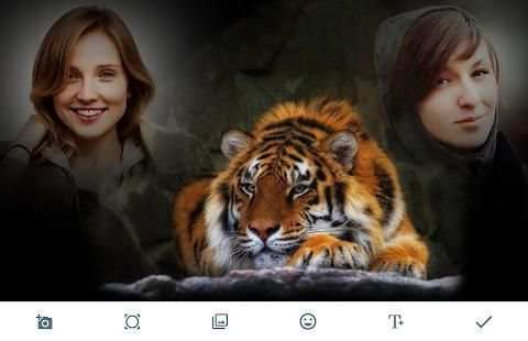 Tiger Photo Frames स्क्रीनशॉट 1