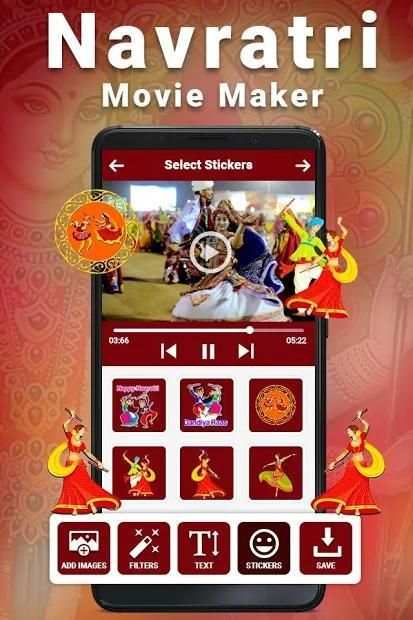 Navratri Movie Maker -2018 स्क्रीनशॉट 4