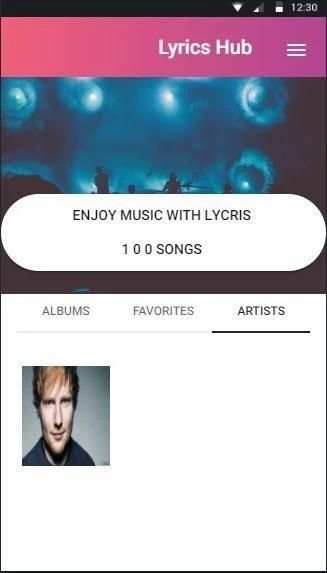 LyricsHub screenshot 3