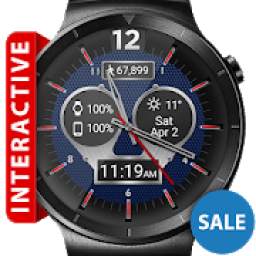Titanium Brave HD Watch Face & Clock Widget