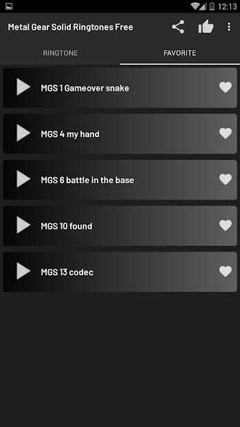 Metal Gear Solid Ringtones Free screenshot 5