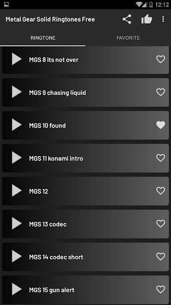 Metal Gear Solid Ringtones Free screenshot 4