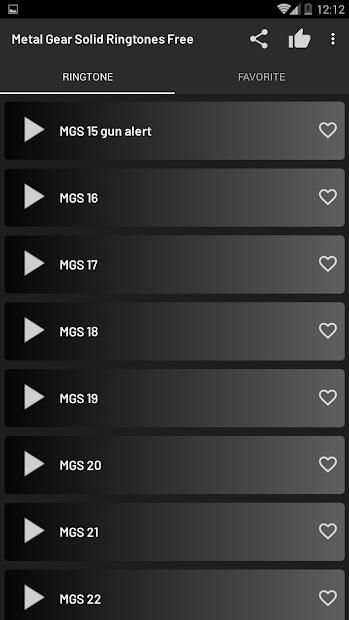 Metal Gear Solid Ringtones Free screenshot 3