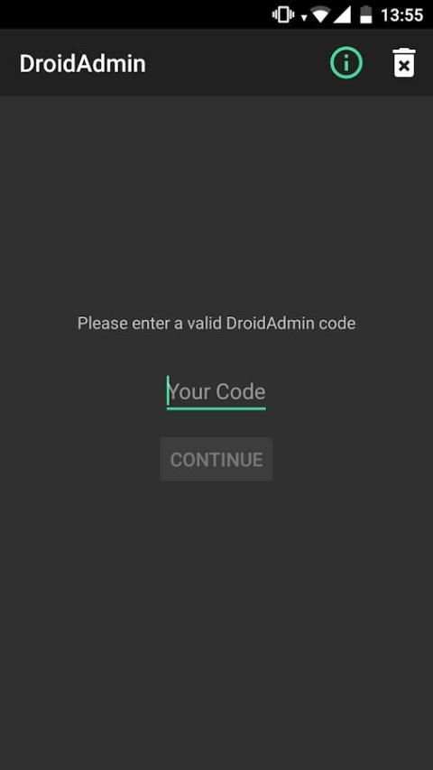 DroidAdmin screenshot 2