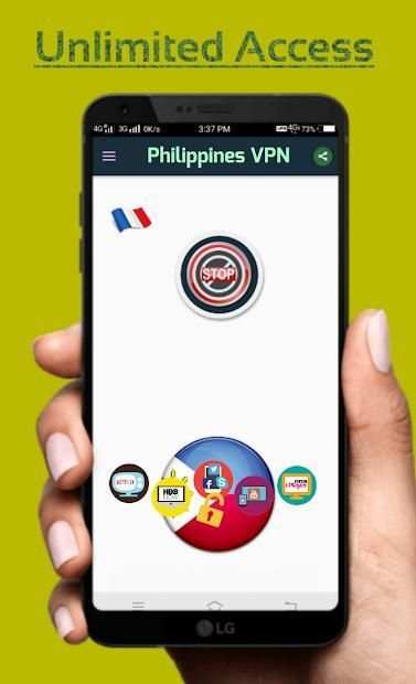 VPN Philippines screenshot 1