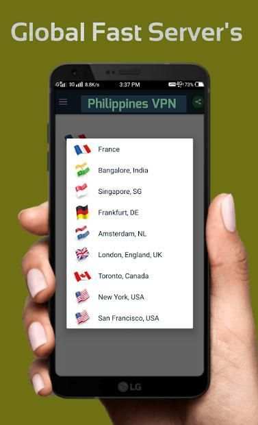 VPN Philippines screenshot 2