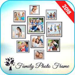 Family Photo Frame : Family Photo On wall आइकन