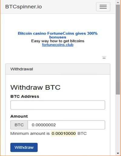 Best BTCspinne-For Earn Money screenshot 6