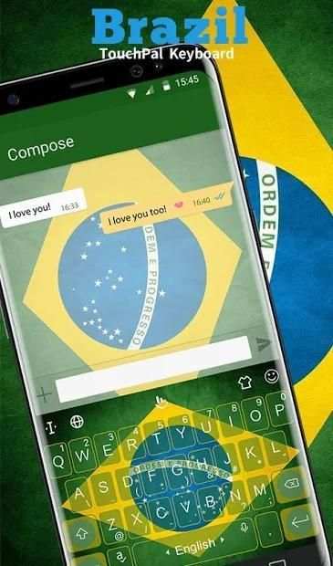 Brazil Keyboard Theme screenshot 7