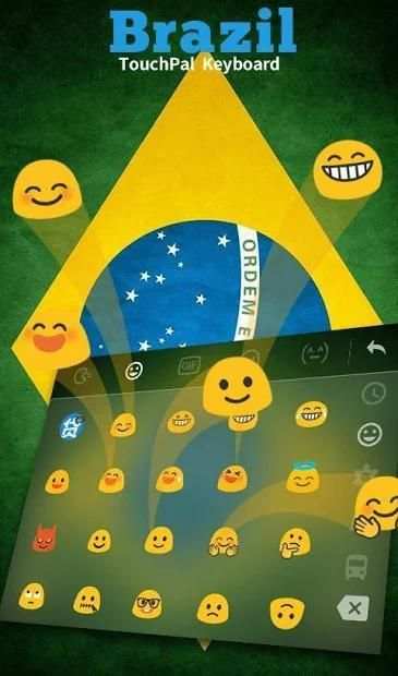 Brazil Keyboard Theme screenshot 5