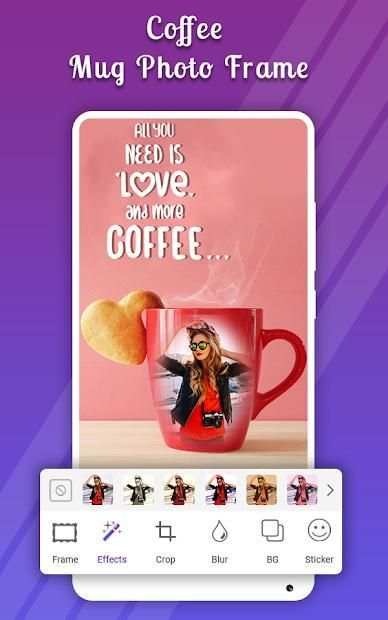 Coffee Mug Photo Frames screenshot 4