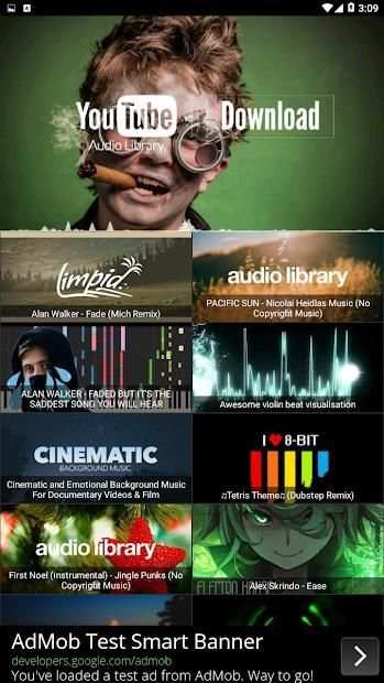 All Song | Youtube Audio Library screenshot 1