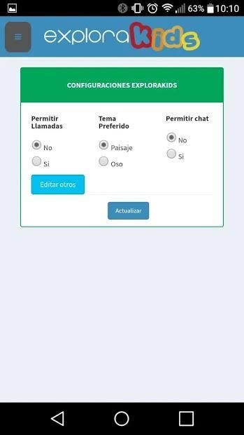 Control Parental ExploraKids screenshot 2
