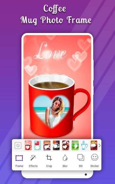 Coffee Mug Photo Frames screenshot 5
