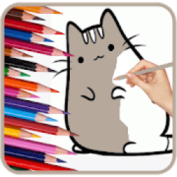 ikon Learn To Draw Cute Pusheen Cat