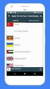 Radio FM AM Free + World Radios - Radio Worldwide screenshot 9
