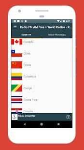 Radio FM AM Free + World Radios - Radio Worldwide screenshot 12