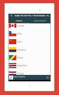 Radio FM AM Free + World Radios - Radio Worldwide screenshot 4