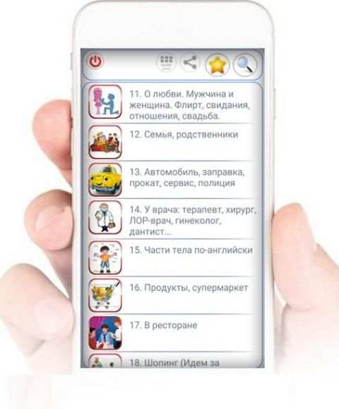 Русско - Английский разговорник screenshot 2