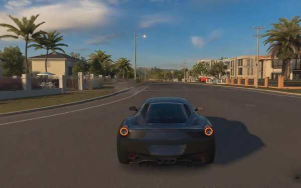 Car Racing Lamborghini Driving screenshot 1