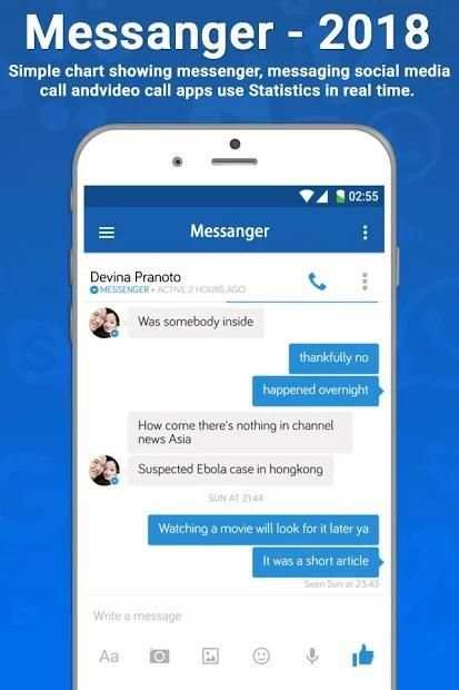 Messenger 2018 - All Social Networks screenshot 3