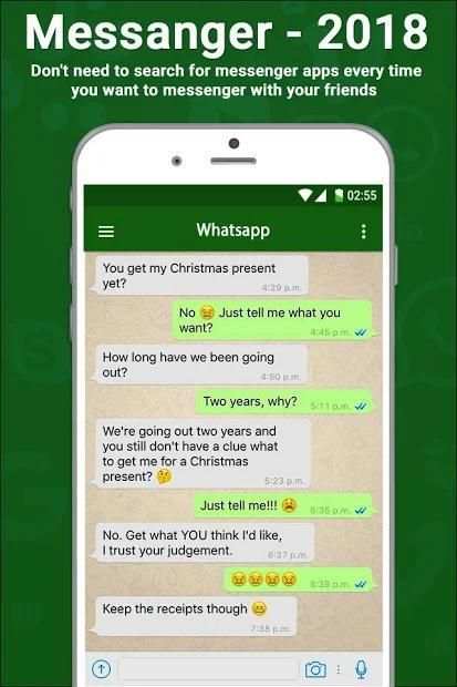 Messenger 2018 - All Social Networks screenshot 2