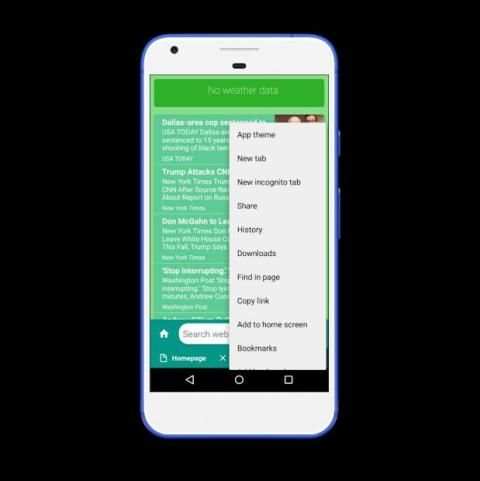 HB Browser screenshot 3