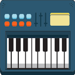 Online Piano keyboard icon