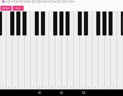 Online Piano keyboard screenshot 2