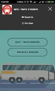 TWO IN ONE: SETC(TNSTC) AND RED BUS TICKET BOOKING screenshot 6
