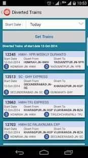 IRTC Live Train Status screenshot 1