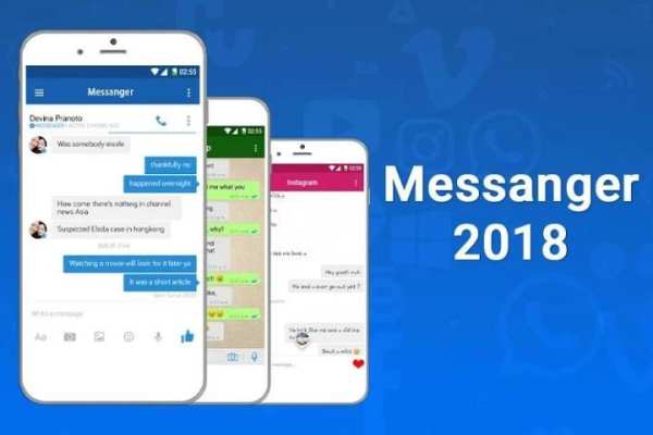 Messenger 2018 - All Social Networks screenshot 1