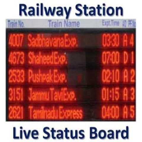 Railway Station Live Board screenshot 1