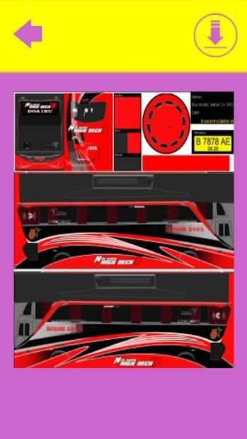 Livery bussid Indonesia screenshot 3