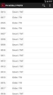 PH Mobile Prefix screenshot 6