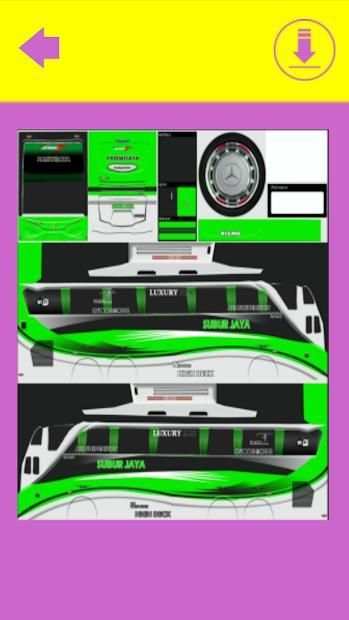 Livery bussid Indonesia screenshot 1