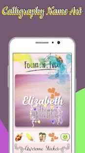 Calligraphy Name Art screenshot 2