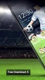 3D Madrid Sepak bola Dribbler Tema screenshot 3