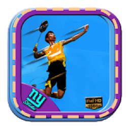 ikon Badminton Player Wallpaper