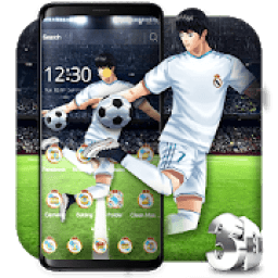 ikon 3D Madrid Sepak bola Dribbler Tema